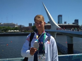 15 ноября в Зале олимпийской славы штаб-квартиры НОК Беларуси прошло  чествование медалистов ІІІ летних Юношеских Олимпийских игр в  Буэнос-Айресе