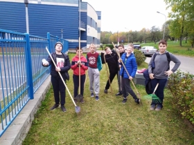 На базе нашего ГЦОР прошел субботник